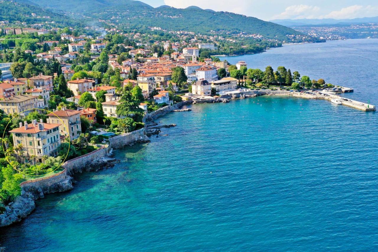 Apartment Carissima-Direct On Sea, Lovran-Opatija Exteriér fotografie